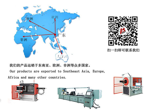 线材折弯机远销国外