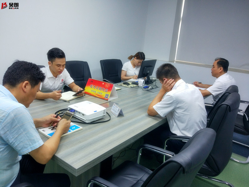 贝朗自动化设备公司-晨例会现场 贝朗自动化设备公司-晨例会现场