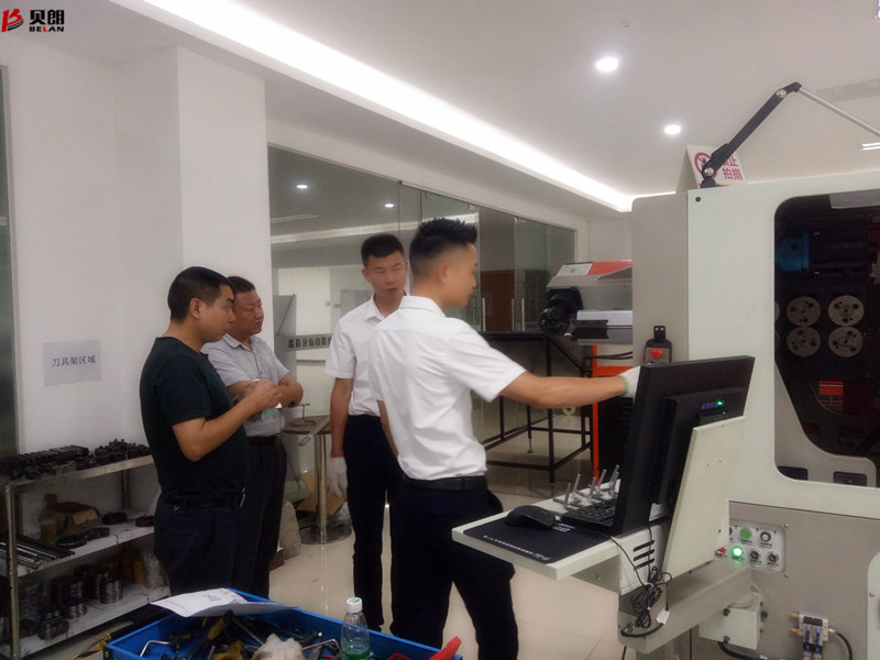 贝朗自动化设备——客户参观现场 贝朗自动化设备——客户参观现场