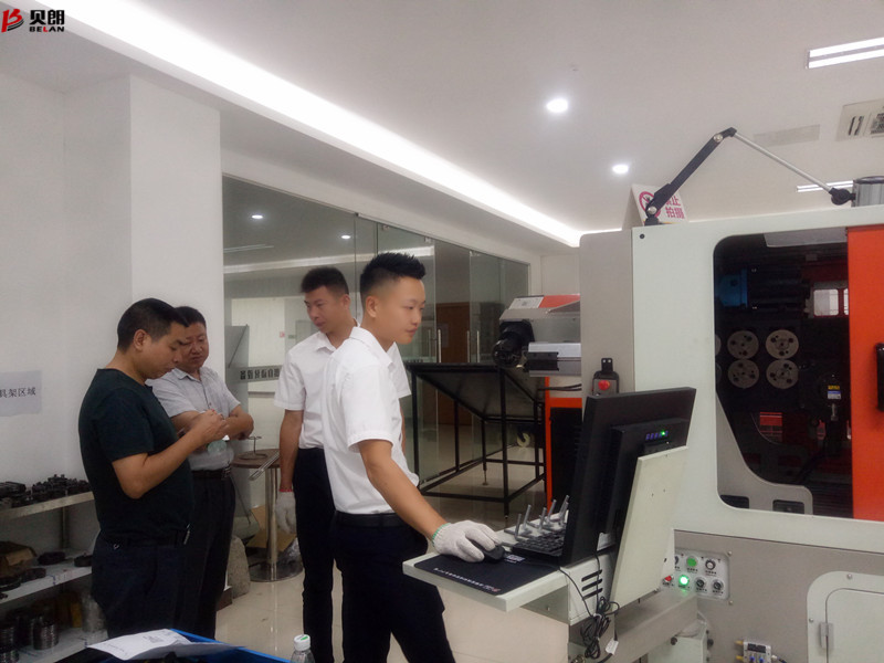 贝朗自动化设备——客户参观现场 贝朗自动化设备——客户参观现场