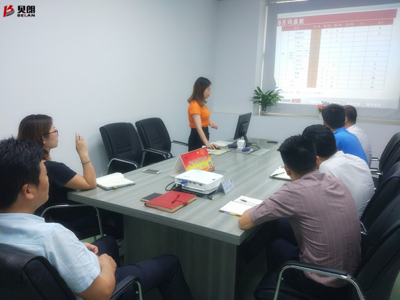 贝朗自动化设备公司——周例会现场 贝朗自动化设备公司——周例会现场