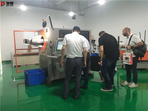 巴西客户参观贝朗自动化设备现场 巴西客户参观贝朗自动化设备现场