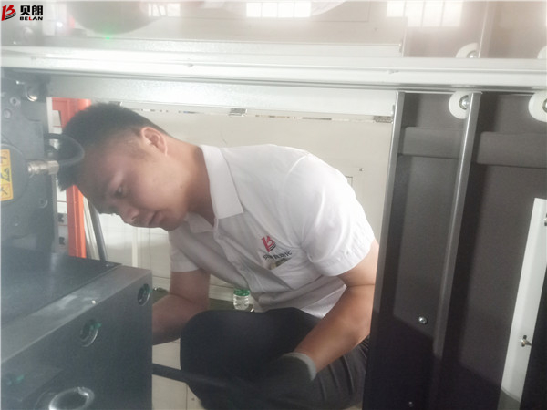 贝朗自动化设备技术回访客户现场 贝朗自动化设备技术回访客户现场