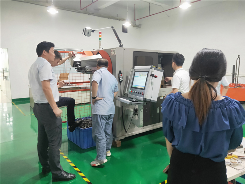 贝朗自动化设备客户参观现场